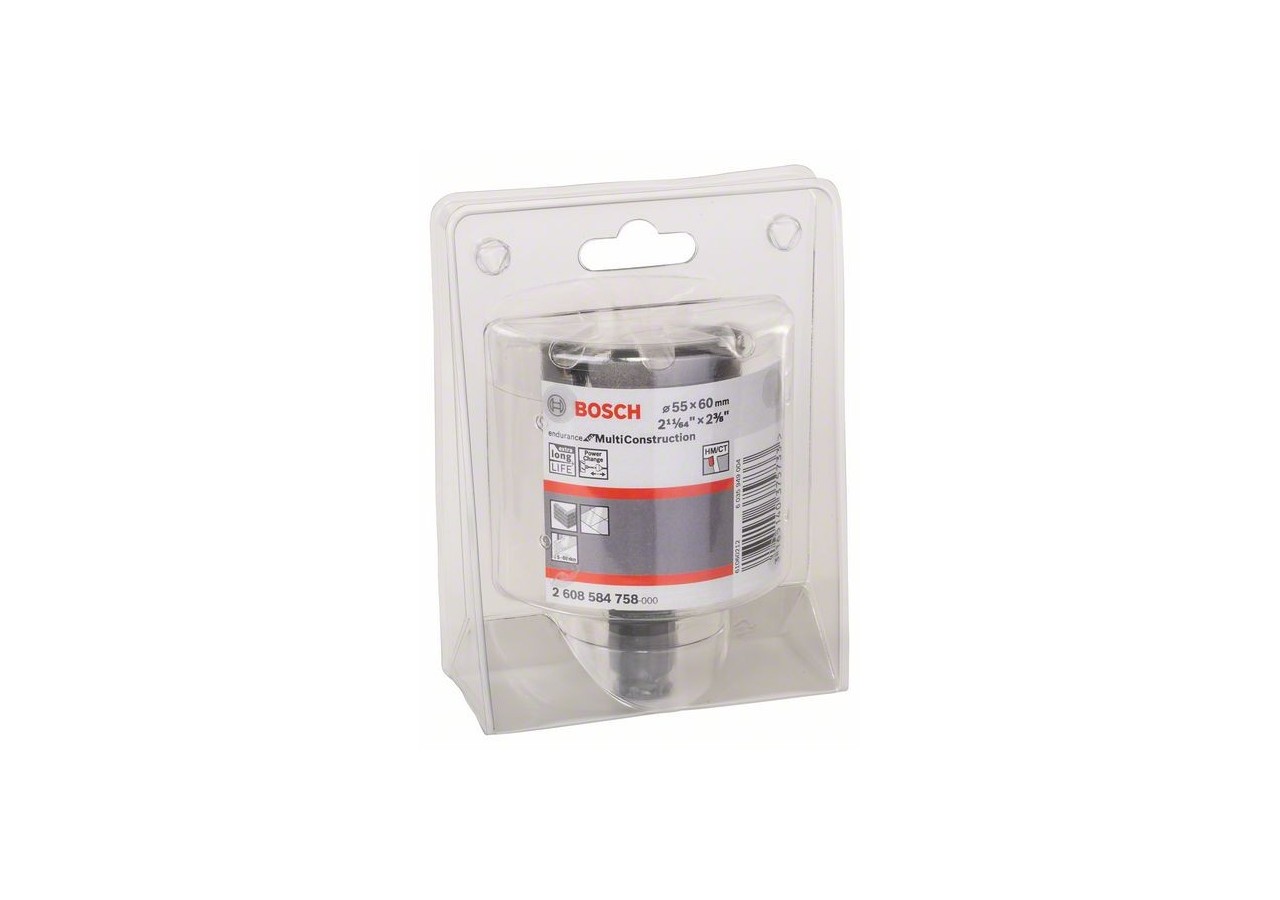 Scie-trépan Endurance for Multi Construction 55 mm, 3 - 2608584758 - Bosch