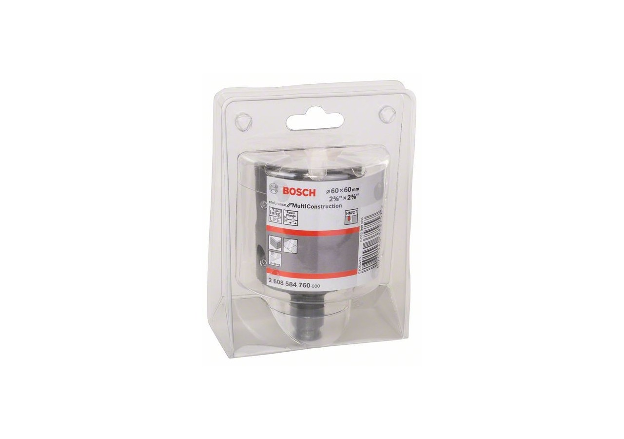 Scie-trépan Endurance for Multi Construction 60 mm, 4 - 2608584760 - Bosch