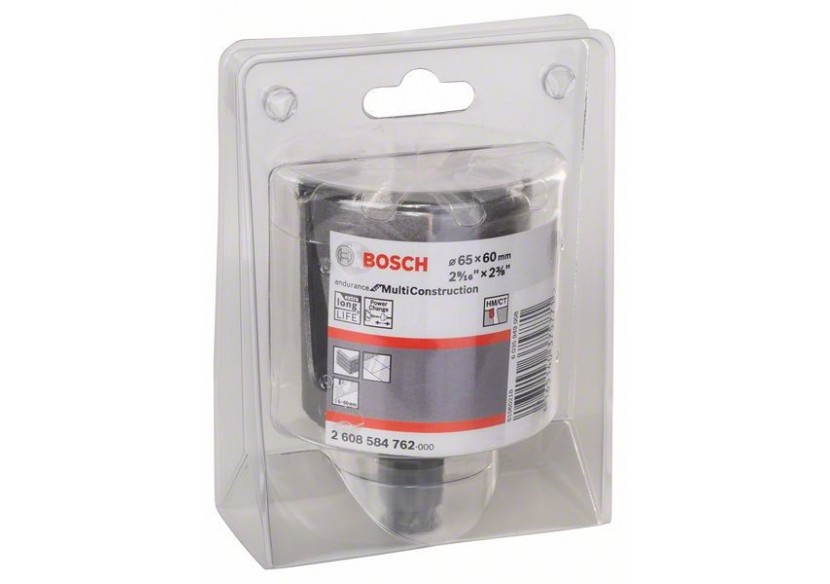 Scie-trépan Endurance for Multi Construction 65 mm, 4 - 2608584762 - Bosch