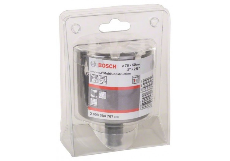 Scie-trépan Endurance for Multi Construction 76 mm, 4 - 2608584767 - Bosch
