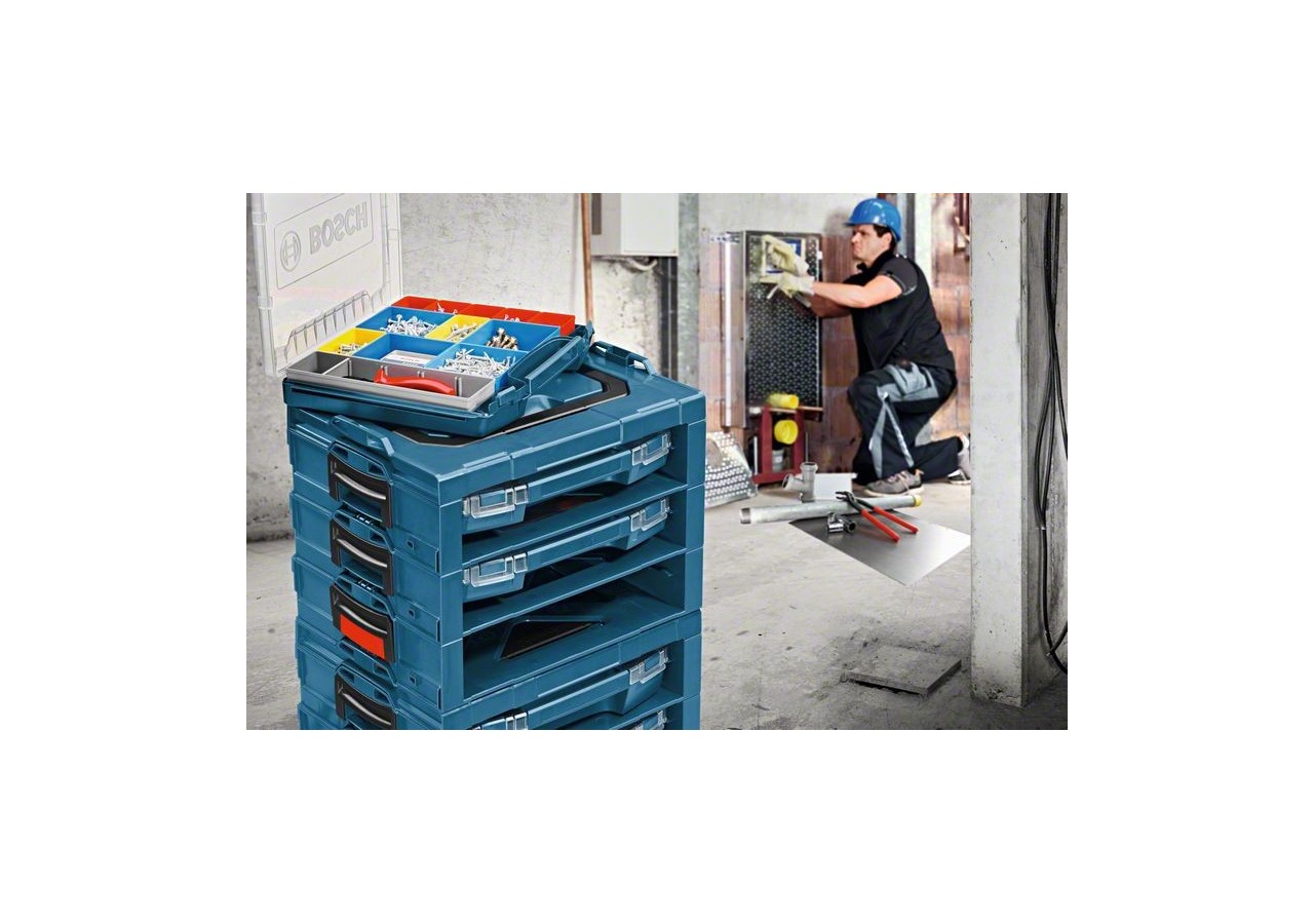 Set casiers i-BOXX 10 pièces carton - 1600A001S6 - Bosch