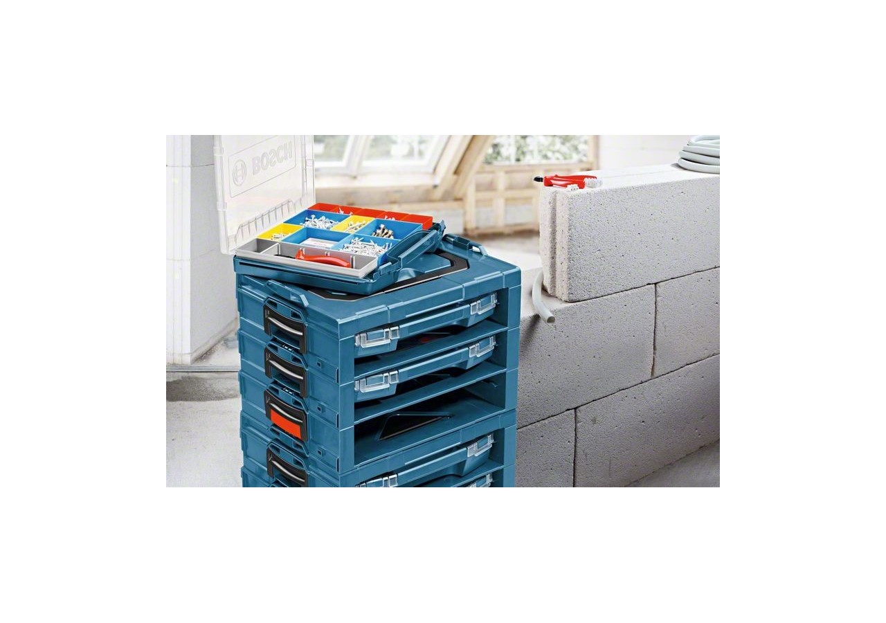 Set casiers i-BOXX 12 pièces carton - 1600A001S5 - Bosch