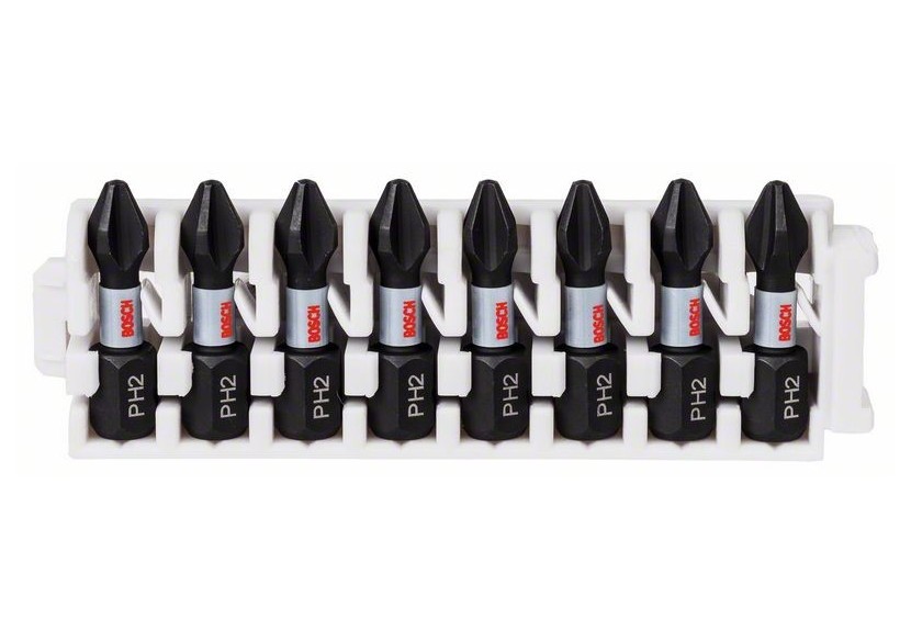 Set d’embouts de vissage Impact Control, 8 pièces  Pack de 8 (index) - 2608522324 - Bosch