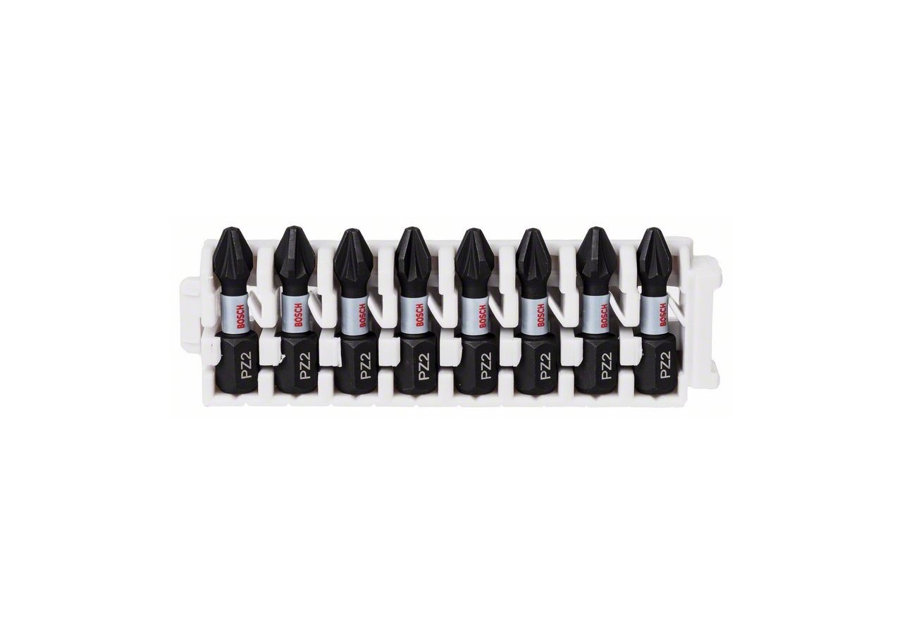 Set d’embouts de vissage Impact Control, 8 pièces  Pack de 8 (index) - 2608522325 - Bosch