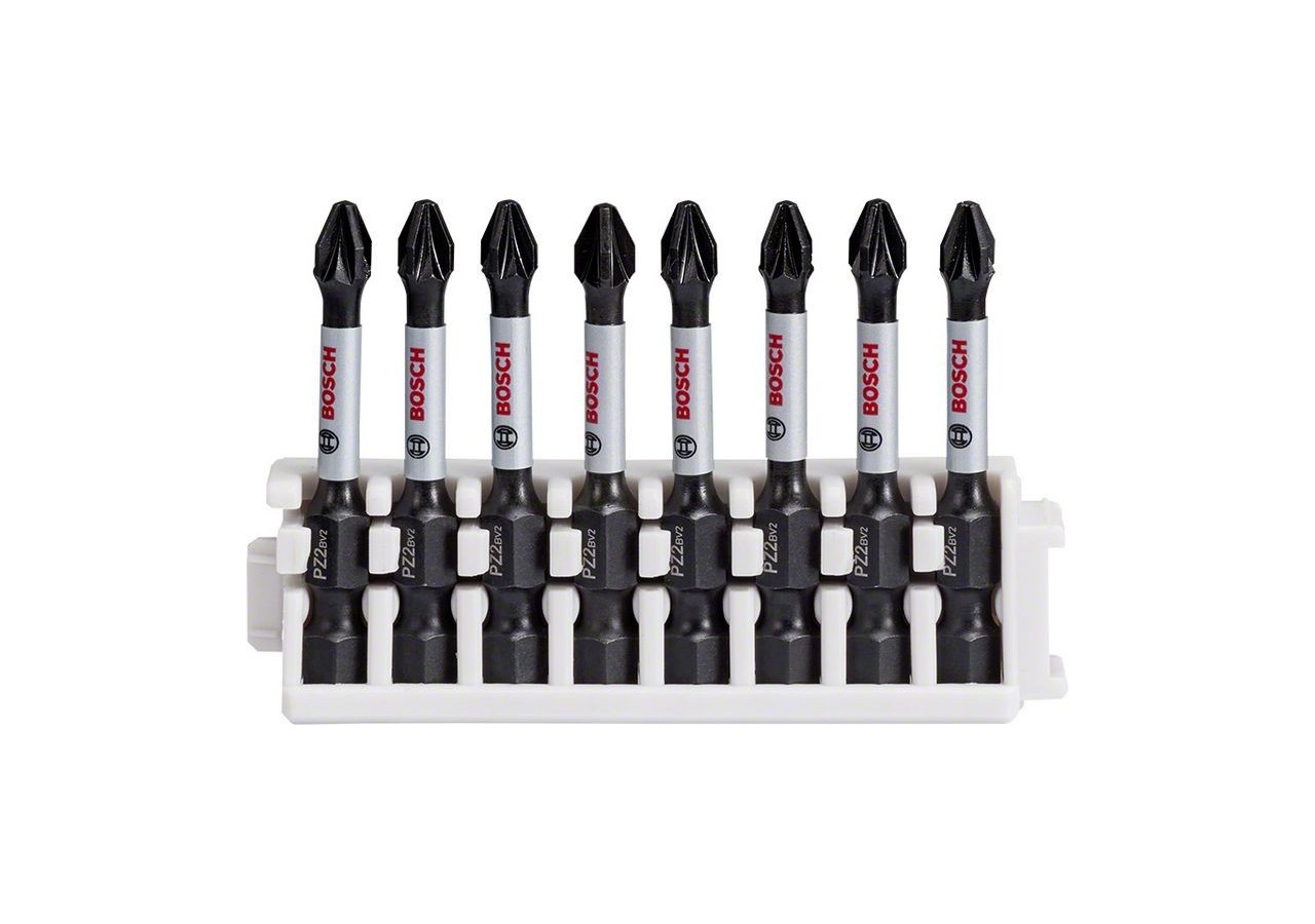 Set d’embouts de vissage Impact Control, 8 pièces  Pack de 8 (index) - 2608522331 - Bosch