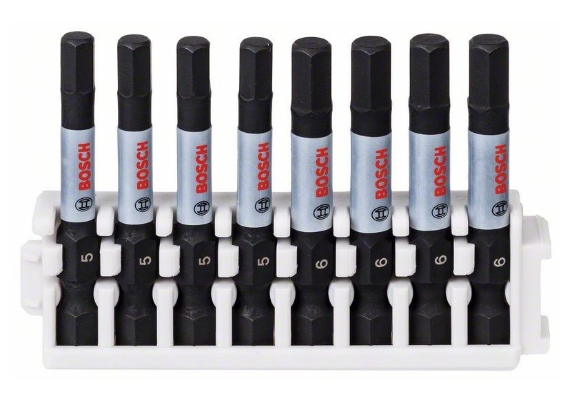 Set d’embouts de vissage Impact Control, 8 pièces  Pack de 8 (index) - 2608522332 - Bosch