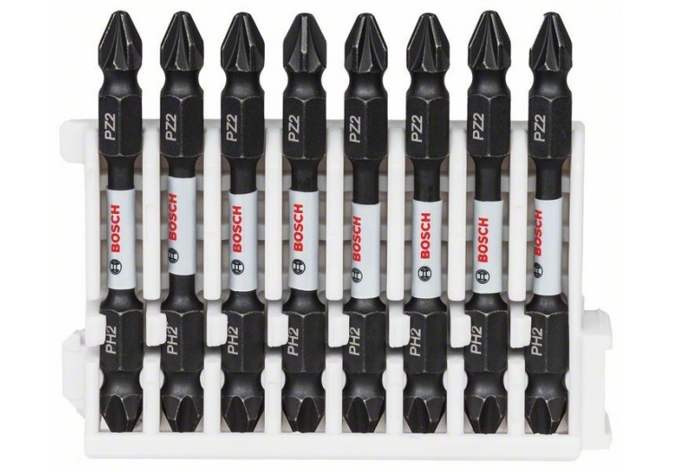 Set d’embouts de vissage Impact Control, 8 pièces  Pack de 8 (index) - 2608522333 - Bosch