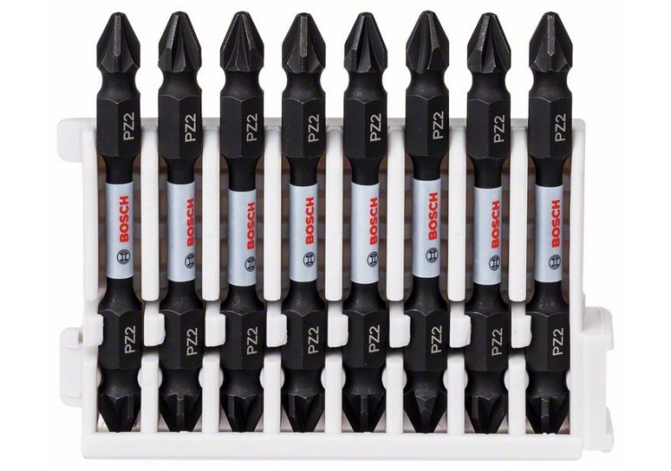 Set d’embouts de vissage Impact Control, 8 pièces  Pack de 8 (index) - 2608522338 - Bosch