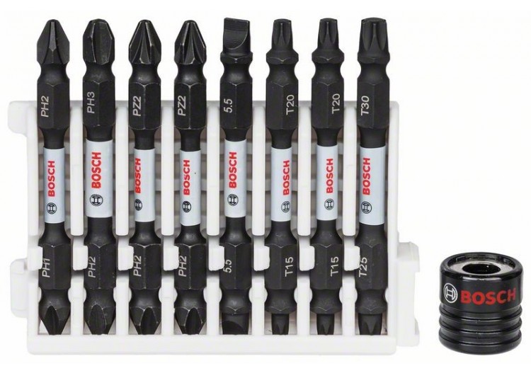 Set d’embouts de vissage Impact Control, 9 pièces  Pack de 9 (index) - 2608522345 - Bosch