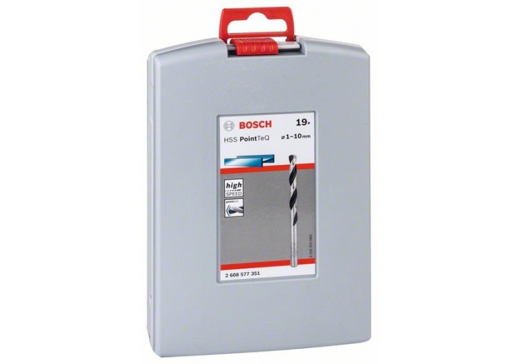 Sets de forets à métaux HSS PointTeQ, DIN 338 - 2608577351 - Bosch