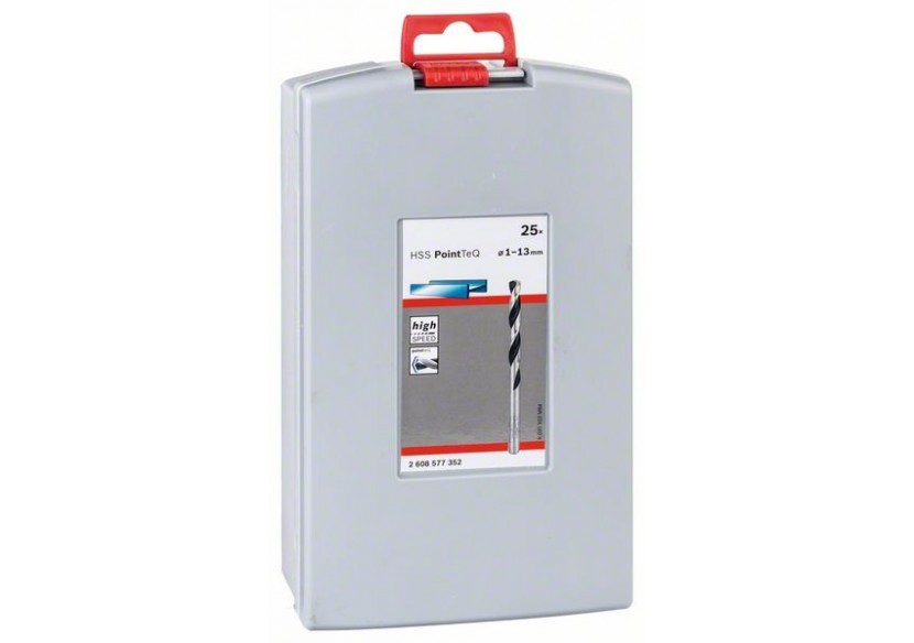 Sets de forets à métaux HSS PointTeQ, DIN 338 - 2608577352 - Bosch