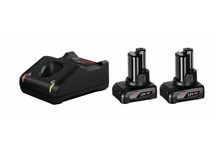 Starter Set 2x6,0Ah + GAL 12V-40 carton - 1600A01B20 - Bosch