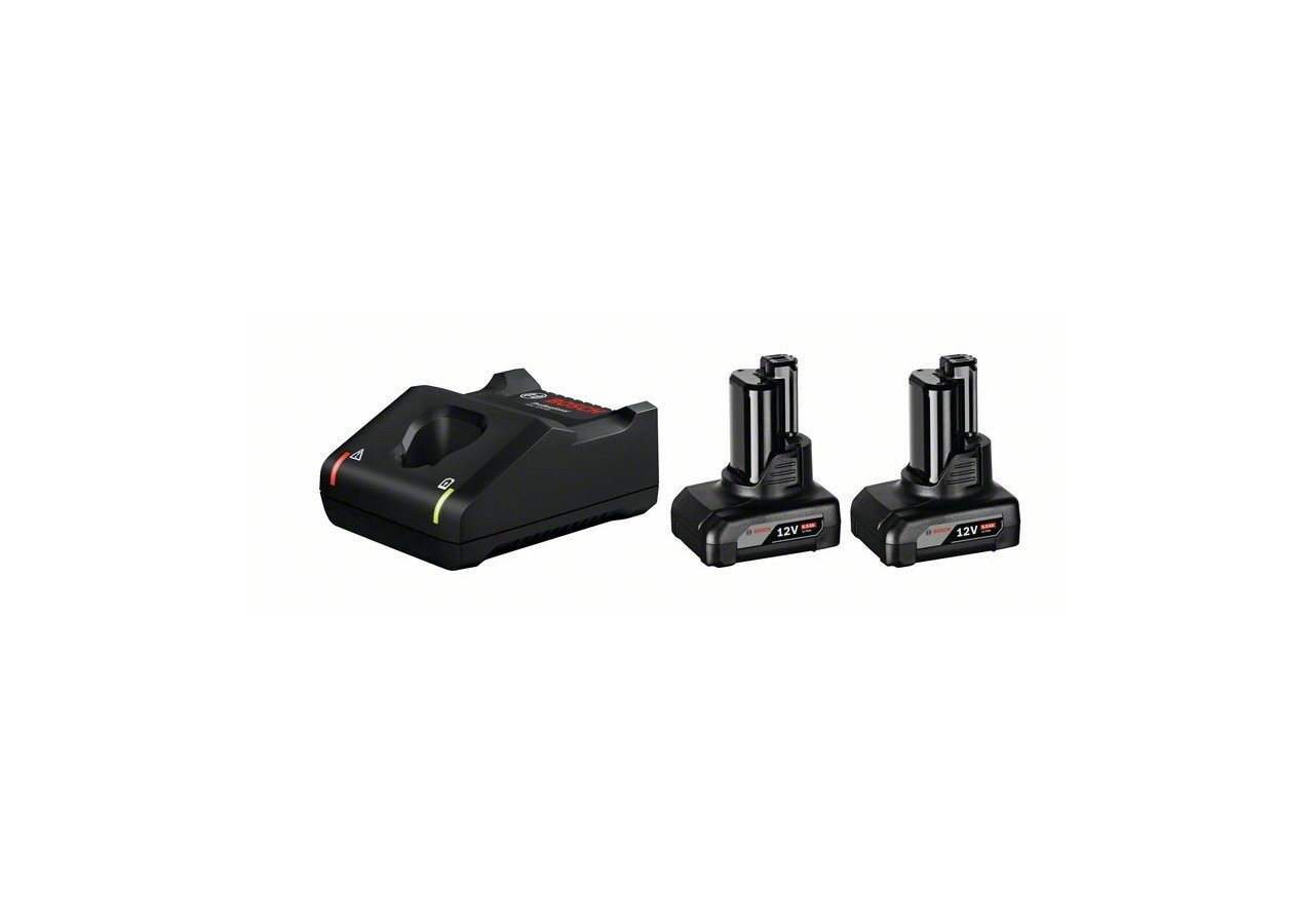 Starter Set 2x6,0Ah + GAL 12V-40 carton - 1600A01B20 - Bosch