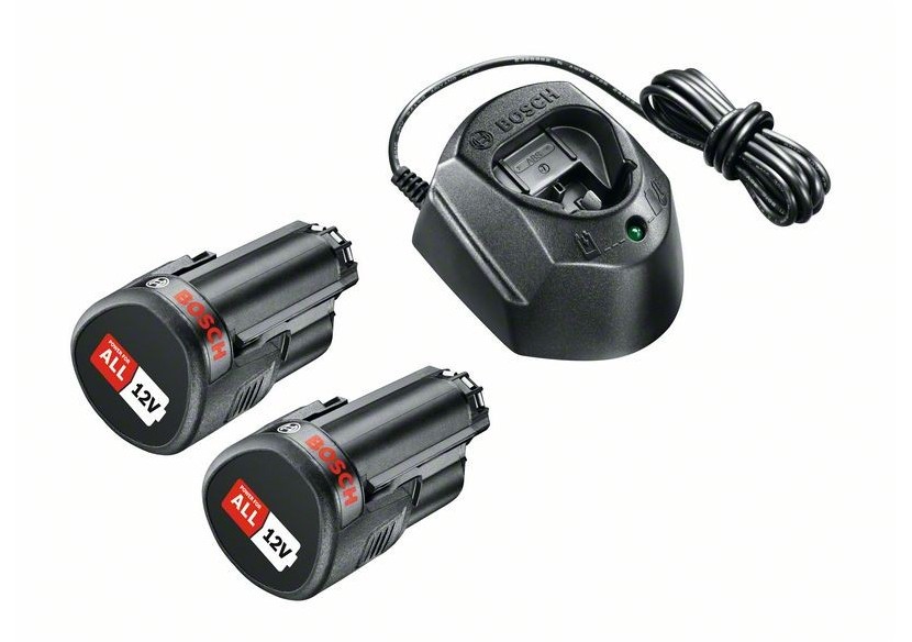 Starter Set 12V 2 batteries 1,5Ah + chargeur GAL 1210 - 1600A01L3E - Bosch