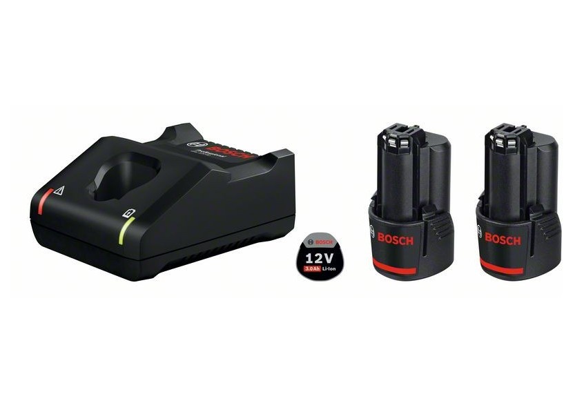 Starter Set 2x3,0Ah carton - 1600A019RD - Bosch