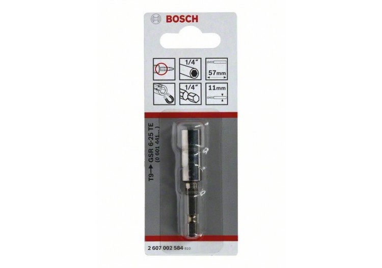 porte-embout magnetique 57 mm gsr6- - 2607002584 - Bosch