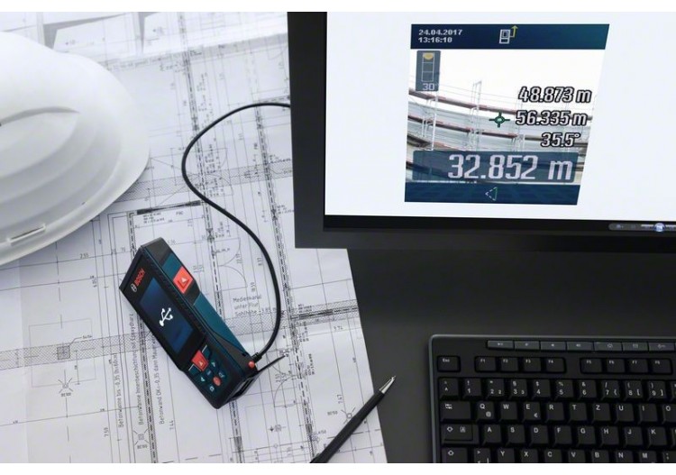 Télémètre GLM 120 C + BT 150 - 0601072F01 - Bosch 2