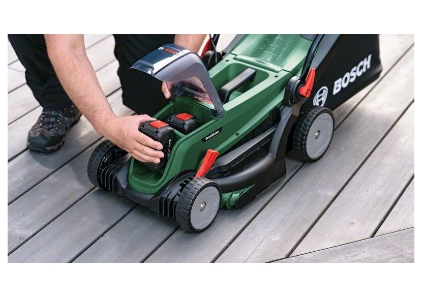 Tondeuse sans fil UniversalRotak 2x18V-37-550 - outil seul sans batterie - 06008B9E01 - Bosch Tondeuse sans fil UniversalRotak 2x18V-37-550 - outil seul sans batterie - 06008B9E01 - Bosch