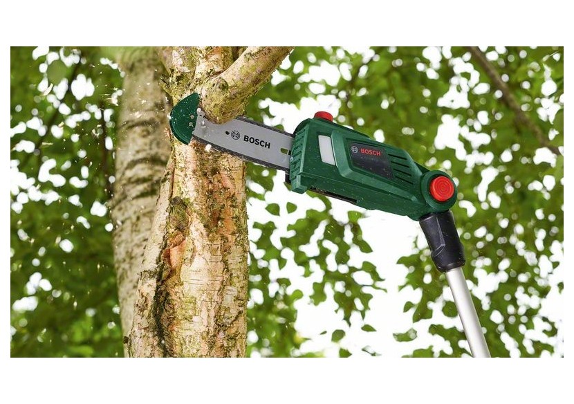 Tronçonneuse à chaîne télescopique sans fil 18V - 1 batterie 2,5Ah - 06008B3100 - Bosch