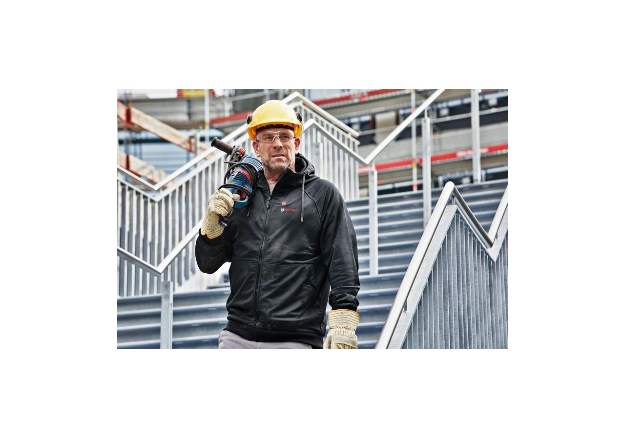 veste chauffante GHH 12+18V XA + GAA 12V-21 + GBA 12V 2,0Ah + GAL 12V-20 Taille L carton - 06188000GD - Bosch