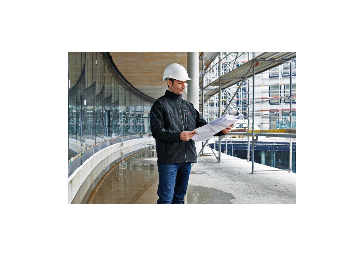 veste chauffante GHJ 12+18V XA + GAA 12V-21 Taille L carton - 06188000DZ - Bosch