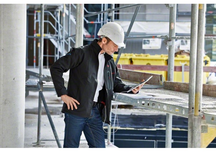 veste chauffante GHJ 12+18V XA + GAA 12V-21 Taille M carton - 06188000DY - Bosch 2