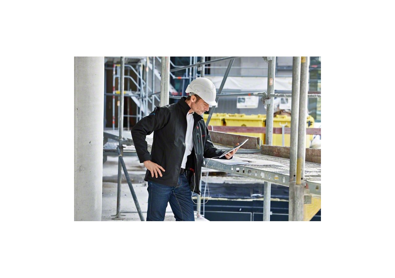 veste chauffante GHJ 12+18V XA + GAA 12V-21 Taille M carton - 06188000DY - Bosch