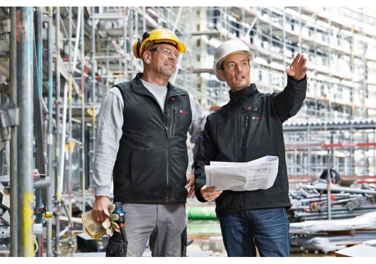 veste chauffante GHV 12+18V XA + GAA 12V-21 Taille S carton - 06188000EA - Bosch