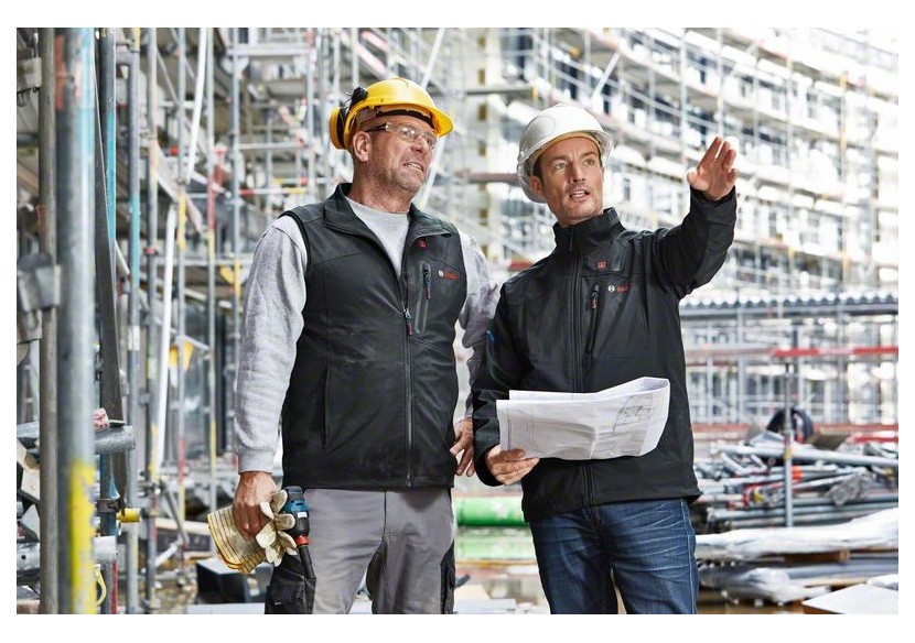 veste chauffante GHV 12+18V XA + GAA 12V-21 Taille S carton - 06188000EA - Bosch