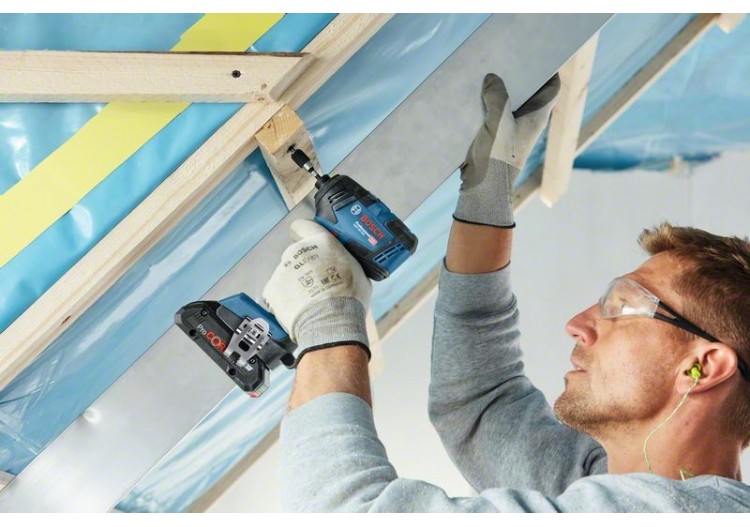 Visseuse à chocs GDR 18V-200 2x4,0Ah GAL 18V-40 L-CASE - 06019J2107 - Bosch 2