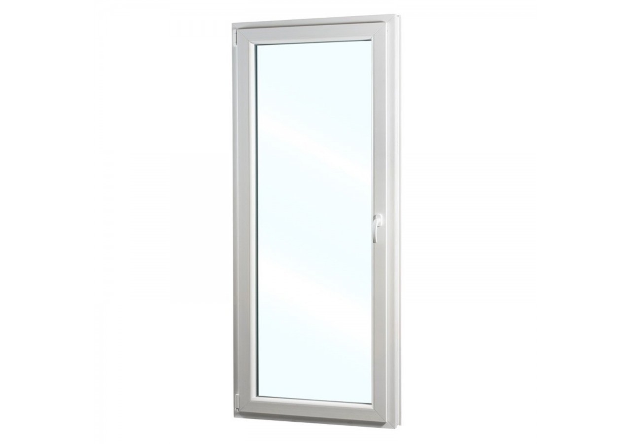 Porte fenêtre oscillo-battante PVC blanc ouvrant gauche L 960mm x H 2150mm