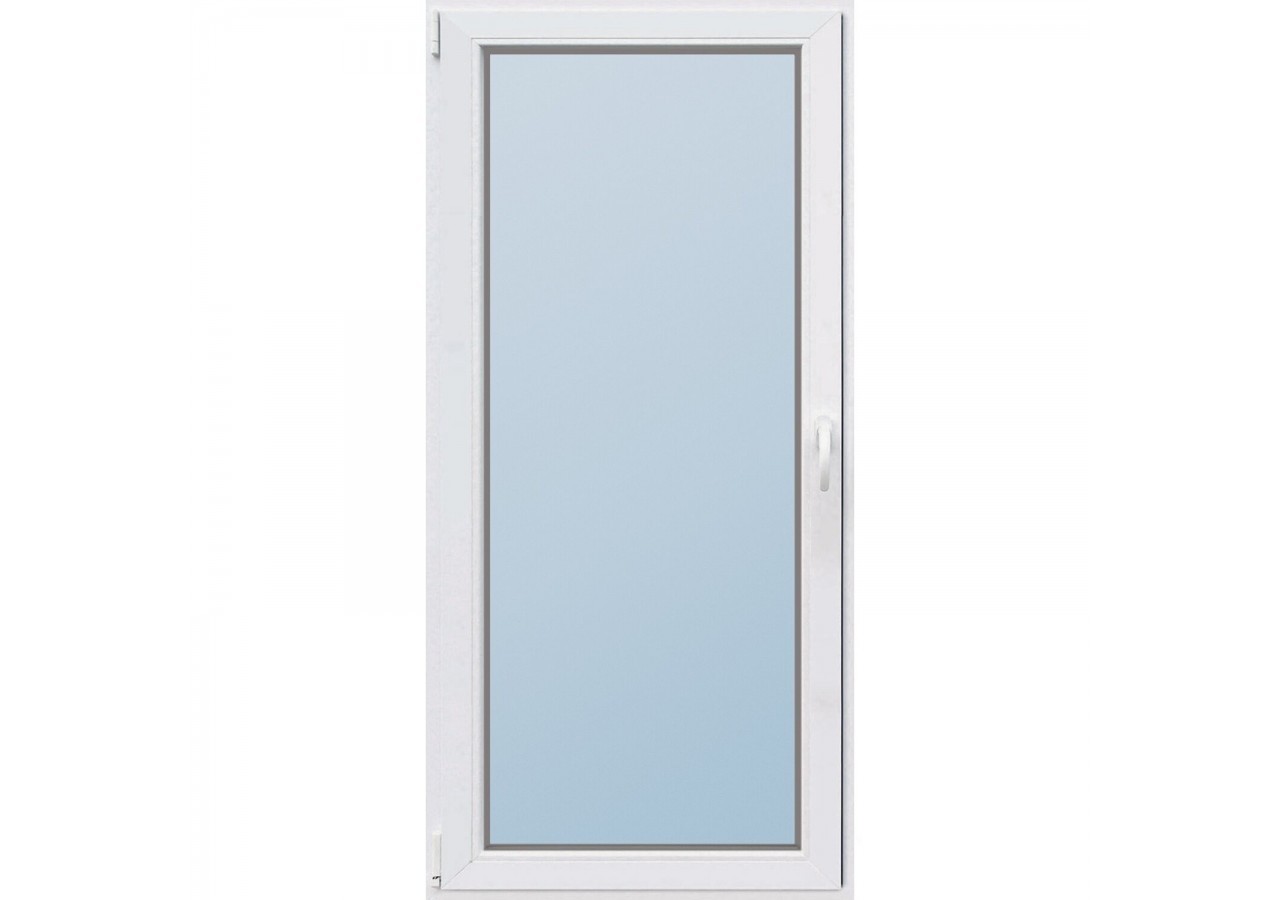 Porte fenêtre oscillo-battante PVC blanc ouvrant gauche L 960mm x H 2150mm