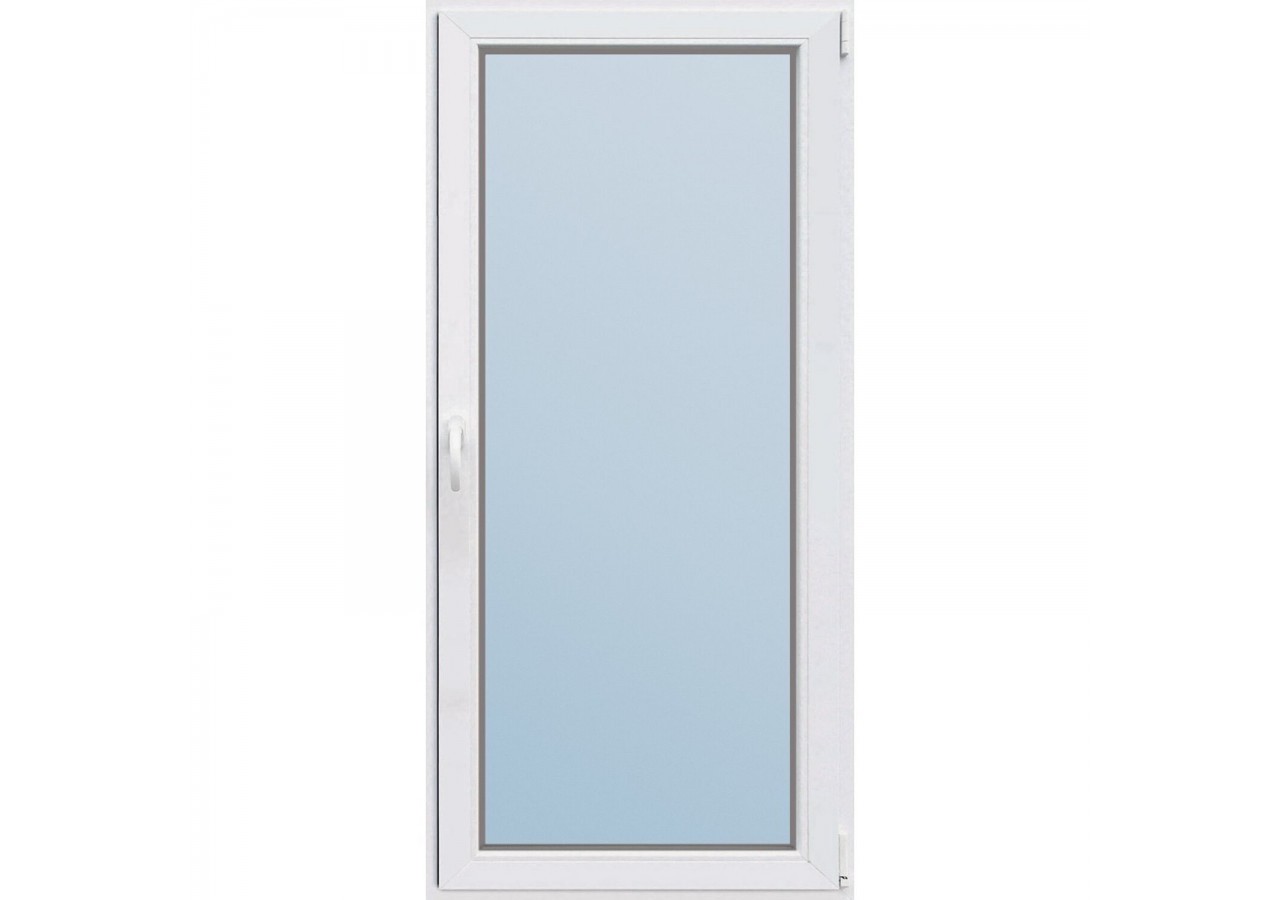 Porte fenêtre oscillo-battante PVC blanc ouvrant droit L 990mm x H 2150mm