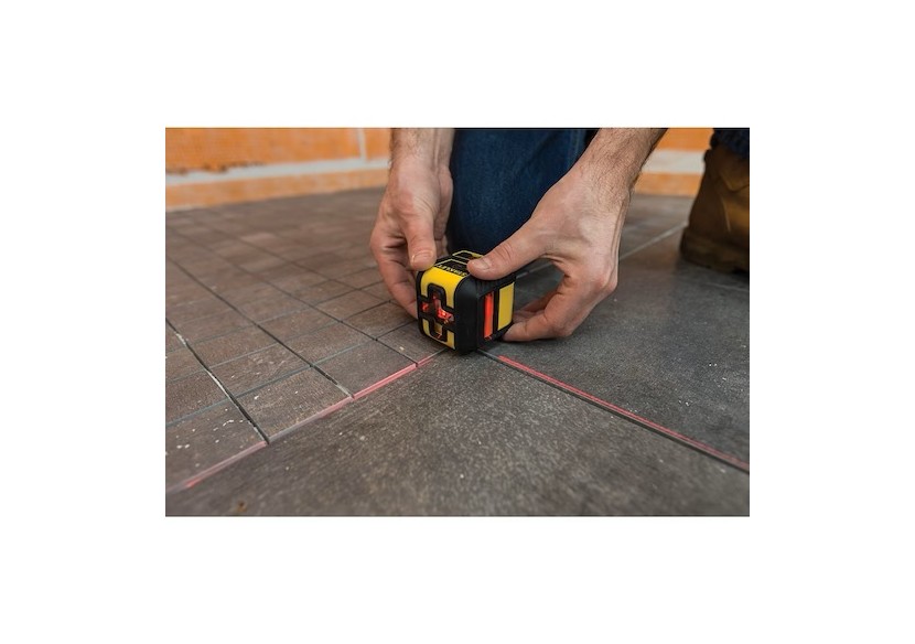 NIVEAU LASER CROIX + EQUERRAGE CROSS90 - ROUGE - STHT77502-1 - Stanley