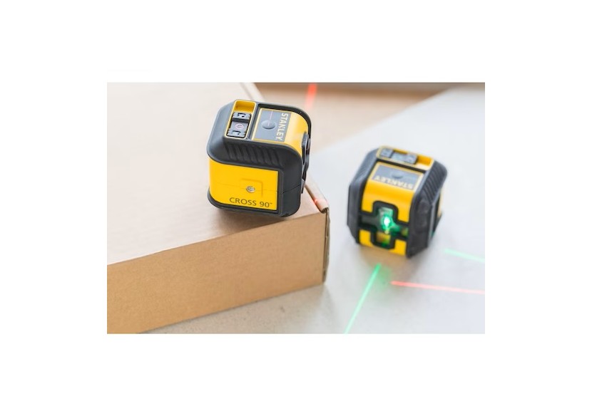 NIVEAU LASER CROIX + EQUERRAGE CROSS90 - ROUGE - STHT77502-1 - Stanley