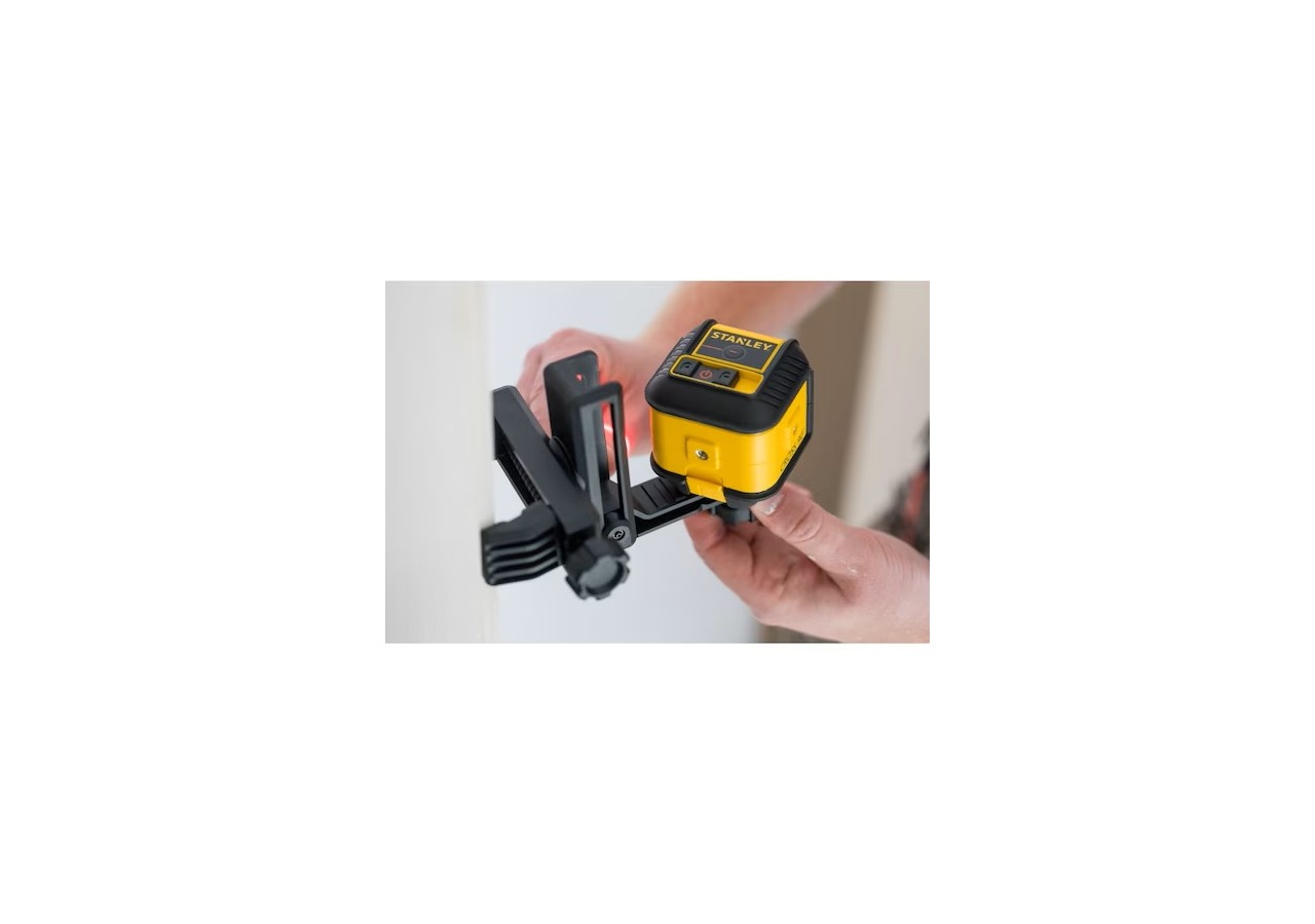 NIVEAU LASER CROIX + EQUERRAGE CROSS90 - ROUGE - STHT77502-1 - Stanley