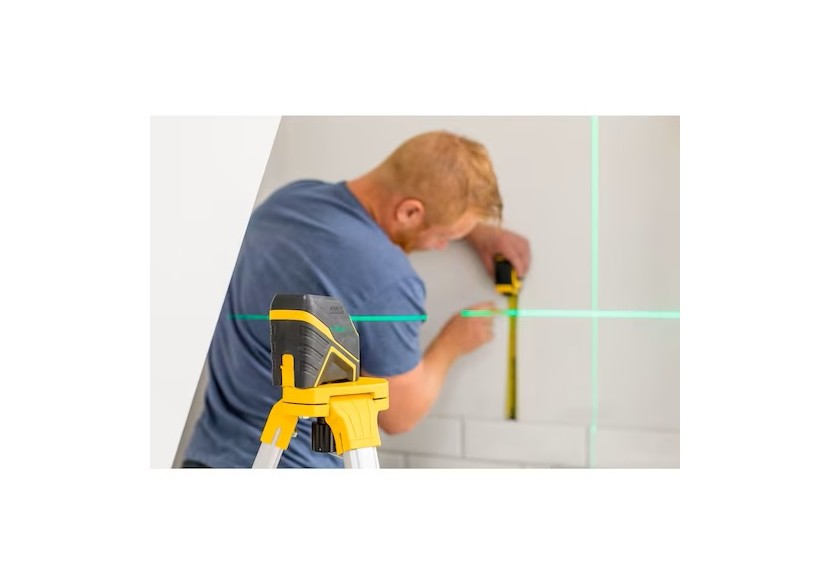 NIVEAU LASER CROIX FATMAX FCL-G (Alcalines) - FMHT77586-1 - Stanley
