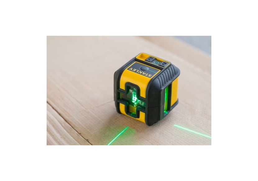 NIVEAU LASER CROIX + EQUERRAGE CROSS90 - VERT - STHT77592-1 - Stanley