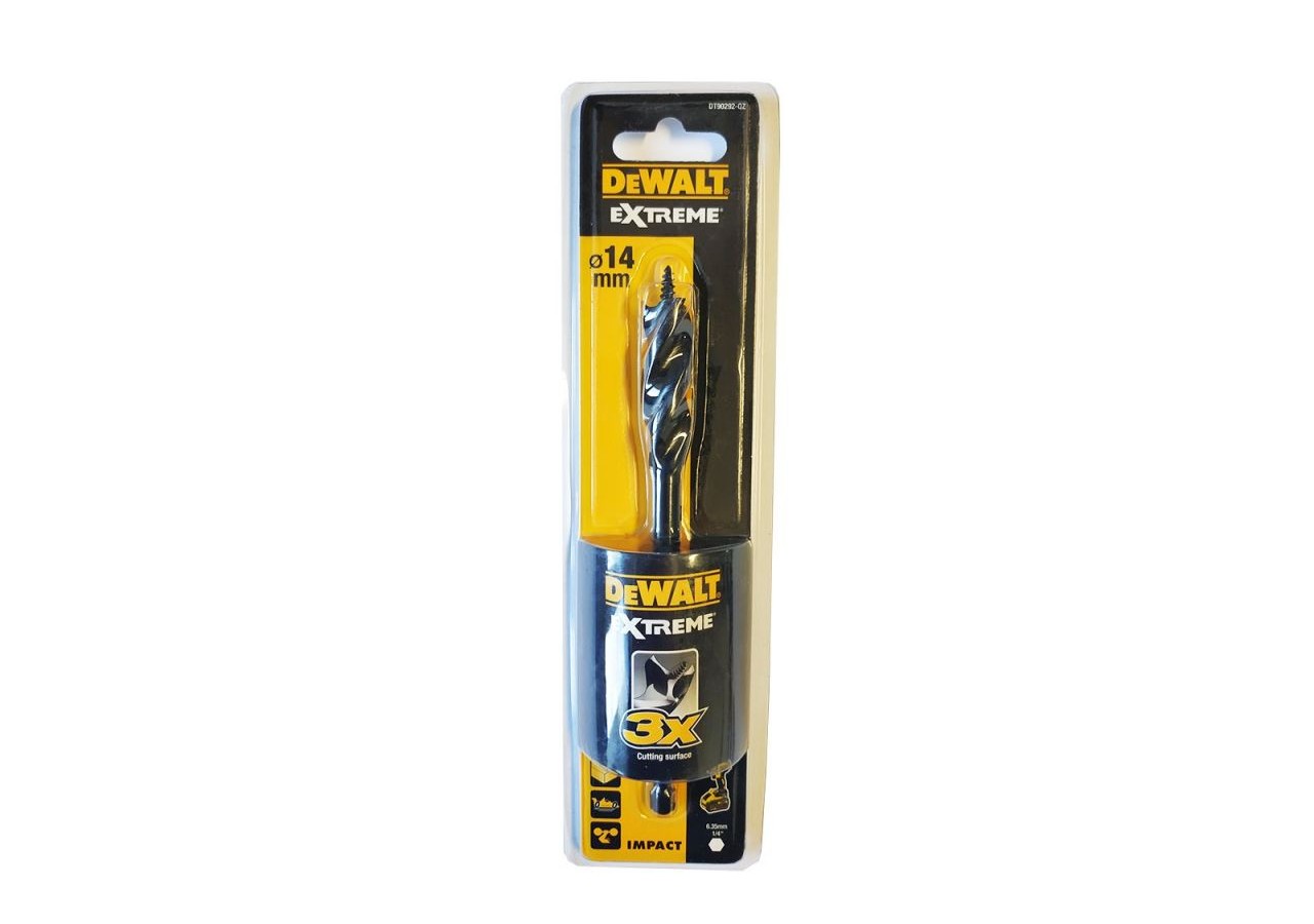 Mèche à bois 3 pointes Extreme 14x152mm - DT90292-QZ - Dewalt