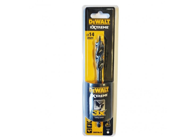 Mèche à bois 3 pointes Extreme 14x152mm - DT90292-QZ - Dewalt