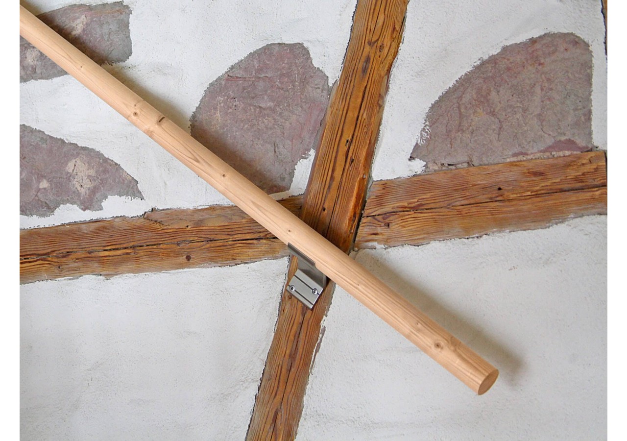 1 Main-courante kit complet Sapin diamètre 52/1500 - 250094 - Dieda