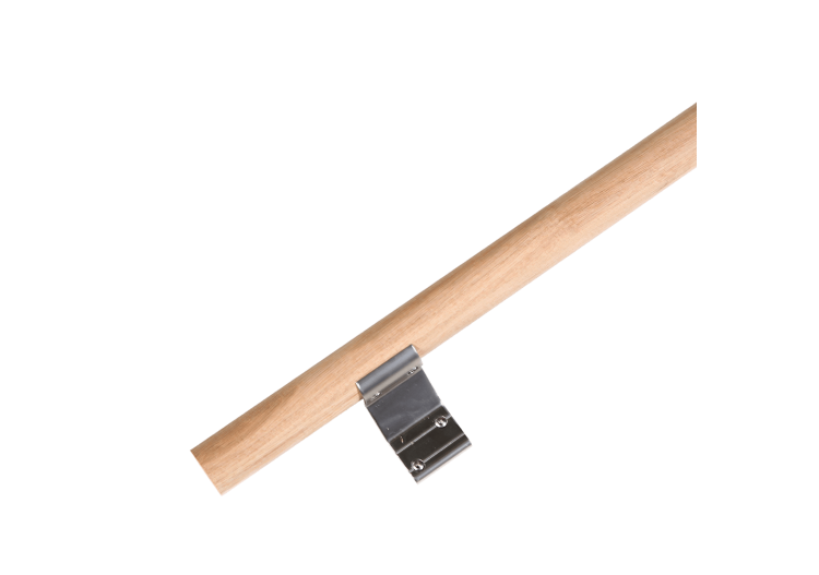 1 Kit main-courante chêne 1500mm diamètre 40 mm - 251224 - Dieda