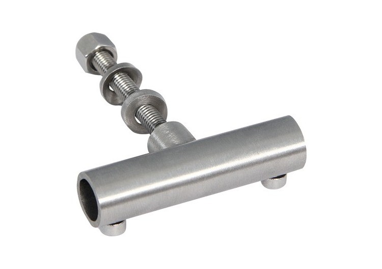 5 Supports pour barreaux ronds plein - Inox 304 - 253306 - Dieda