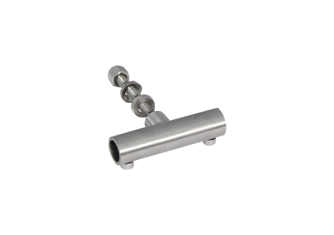 5 Supports pour barreaux ronds plein - Inox 304 - 253306 - Dieda