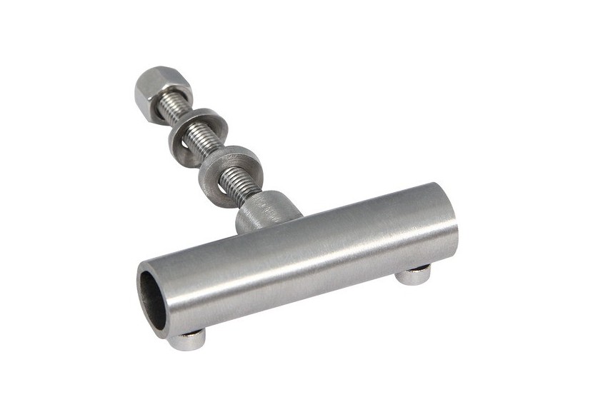 5 Supports pour barreaux ronds plein - Inox 304 - 253306 - Dieda