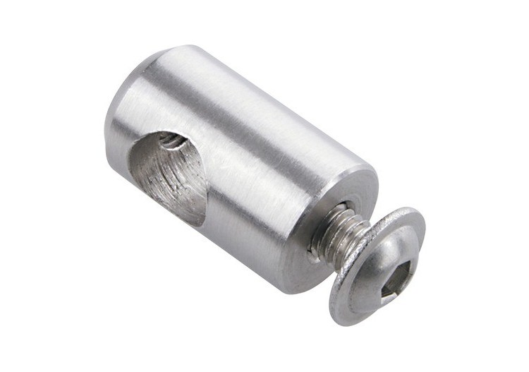 4 Supports pour verre acrylique - barreau - Inox 304 - 253370 - Dieda