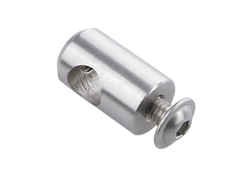 4 Supports pour verre acrylique - barreau - Inox 304 - 253370 - Dieda