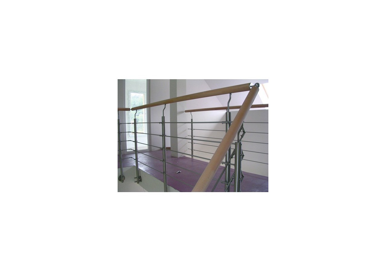 5 Barreaux ronds plein longueur 1500 mm - Inox 304 - 253390 - Dieda