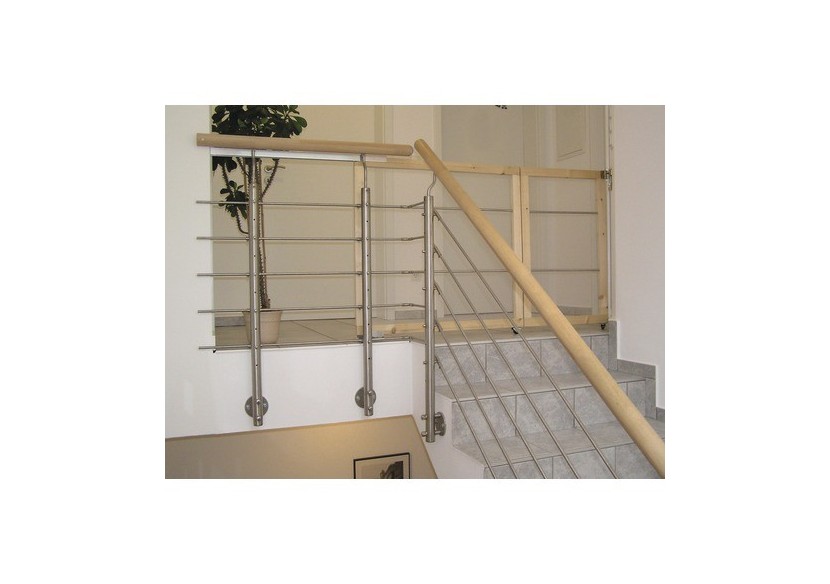 5 Barreaux ronds plein longueur 1500 mm - Inox 304 - 253390 - Dieda