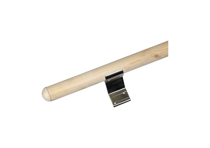 2 Embouts en sapin pour main-courante - 254012 - Dieda